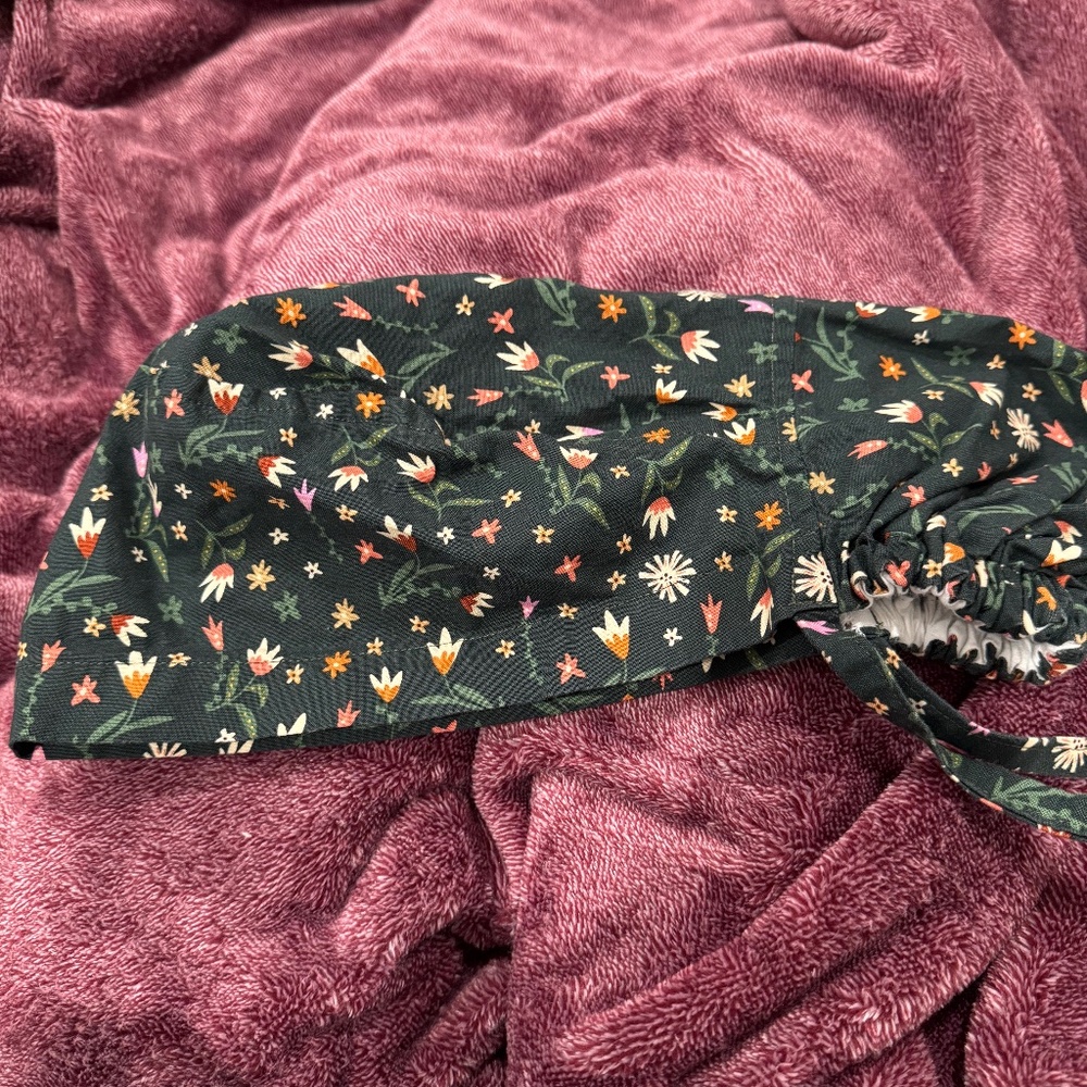 Surgical scrub hat